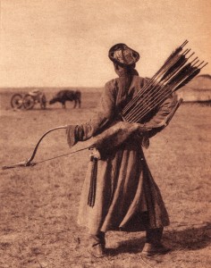 mongol-archer-in-inner-mongolia-1940s